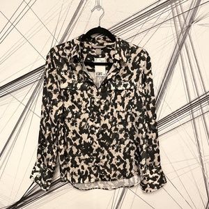 H&M Women's  Camo Print Shirts S